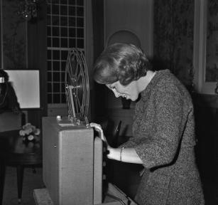 Prinses Beatrix thuis op Drakesteijn, 1964. Bron: website geheugenvannederland.nl