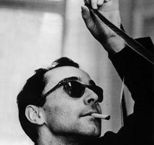 Jean Luc Godard, publiciteitsfoto.