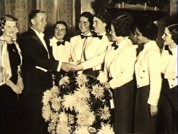 A.G. van Tol op de openingsavond van Metropole Palace, 1936