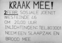 Beeld uit 'Kraak Aktie', Meatball, 1979.