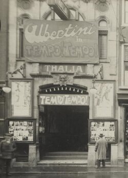 Thalia in de Boekhorststraat, ca. 1930. Bron: haagsebeeldbank.nl.