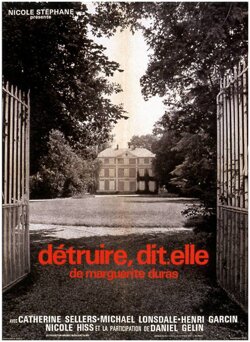 Detruire dit-elle, Marguerite Duras