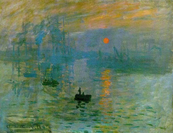 Claude Monet - Le soleil levant, 1872