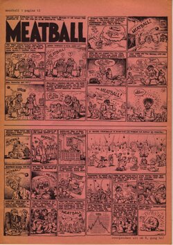 Meatball-strip van Robert Crump.