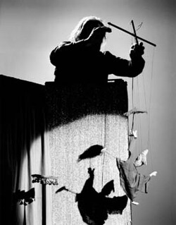 Foto gemaakt tijdens de opnamen van de film ‘Het gaat om de beweging’. Foto: Roel Bogaards. Collectie: Theater Instituut Nederland.
